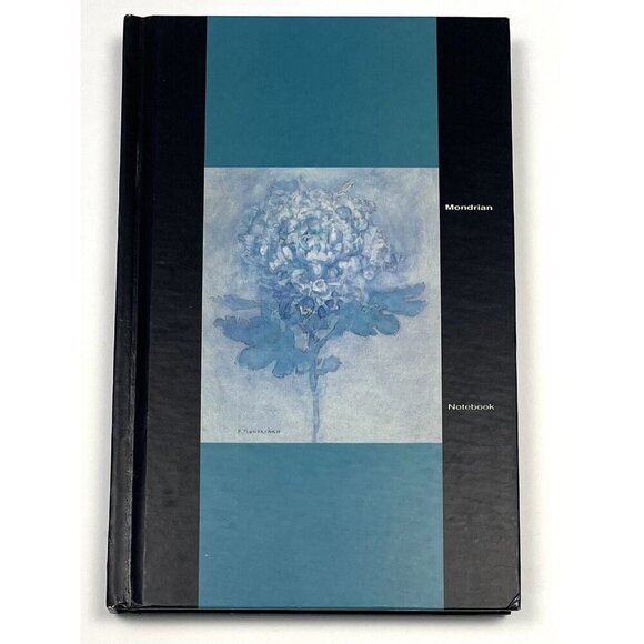 VTG Piet Mondrian Black/Blue Trees Guggenheim Museum NOTEBOOK / SKETCHBOOK HTF - Picture 1 of 11